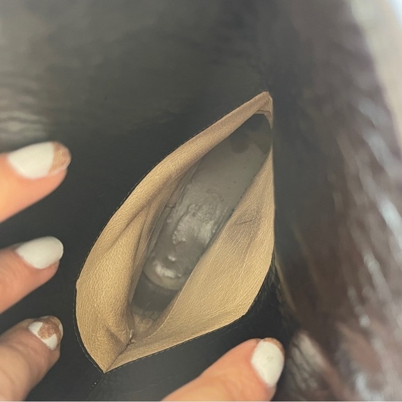 Gucci Brown & Tan Calf Hair Leather Boots - Picture 9 of 11